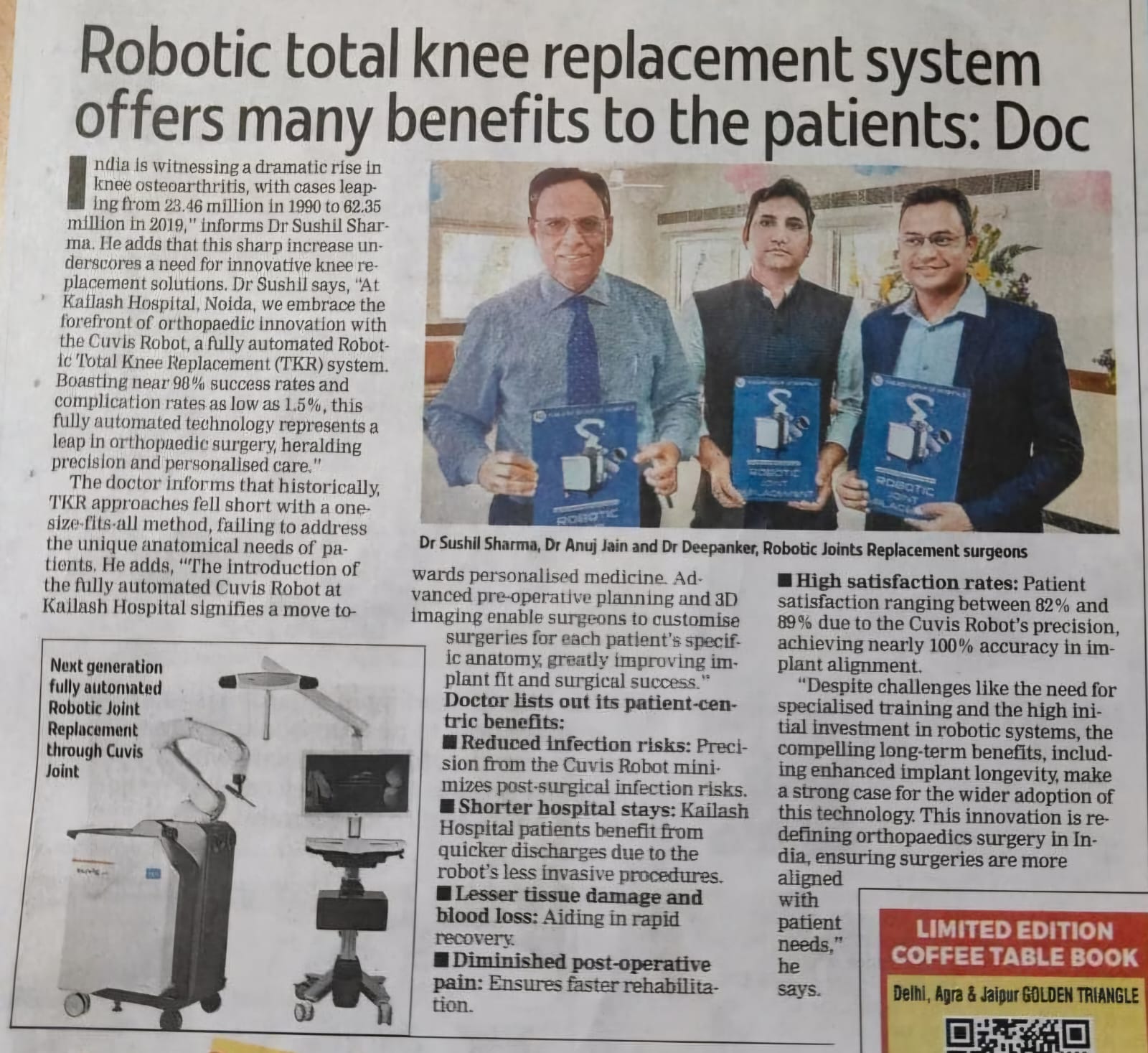 Robotic Knee Replacement